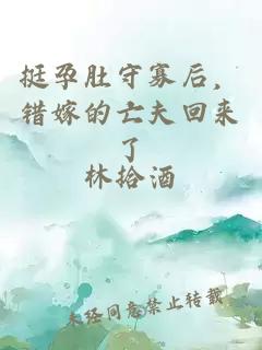 挺孕肚守寡后，错嫁的亡夫回来了