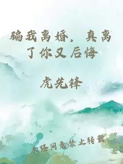 骗我离婚，真离了你又后悔